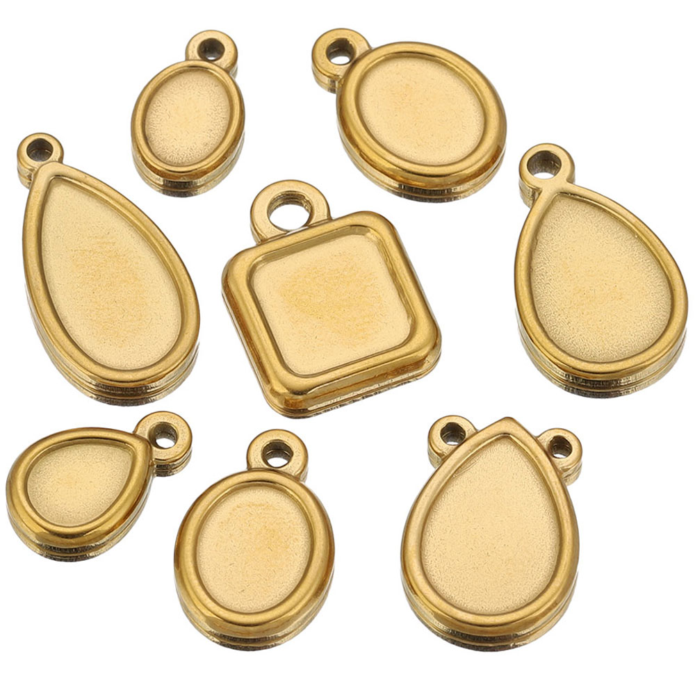 5pcs Stainless Steel Square Dr - Resin Art Calligraphy บทวิจารณ์และราคา