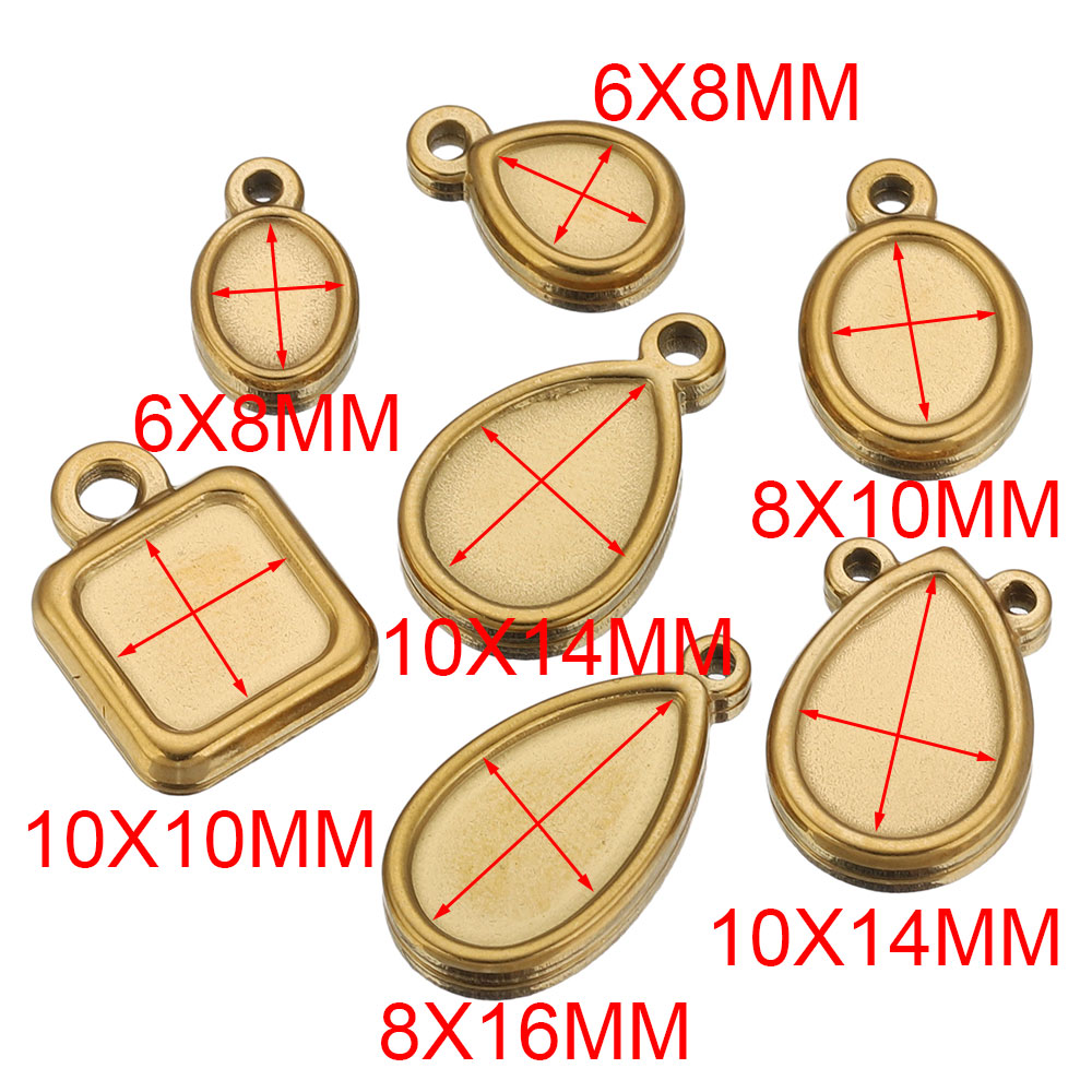 5pcs Stainless Steel Square Dr - Resin Art Calligraphy บทวิจารณ์และราคา