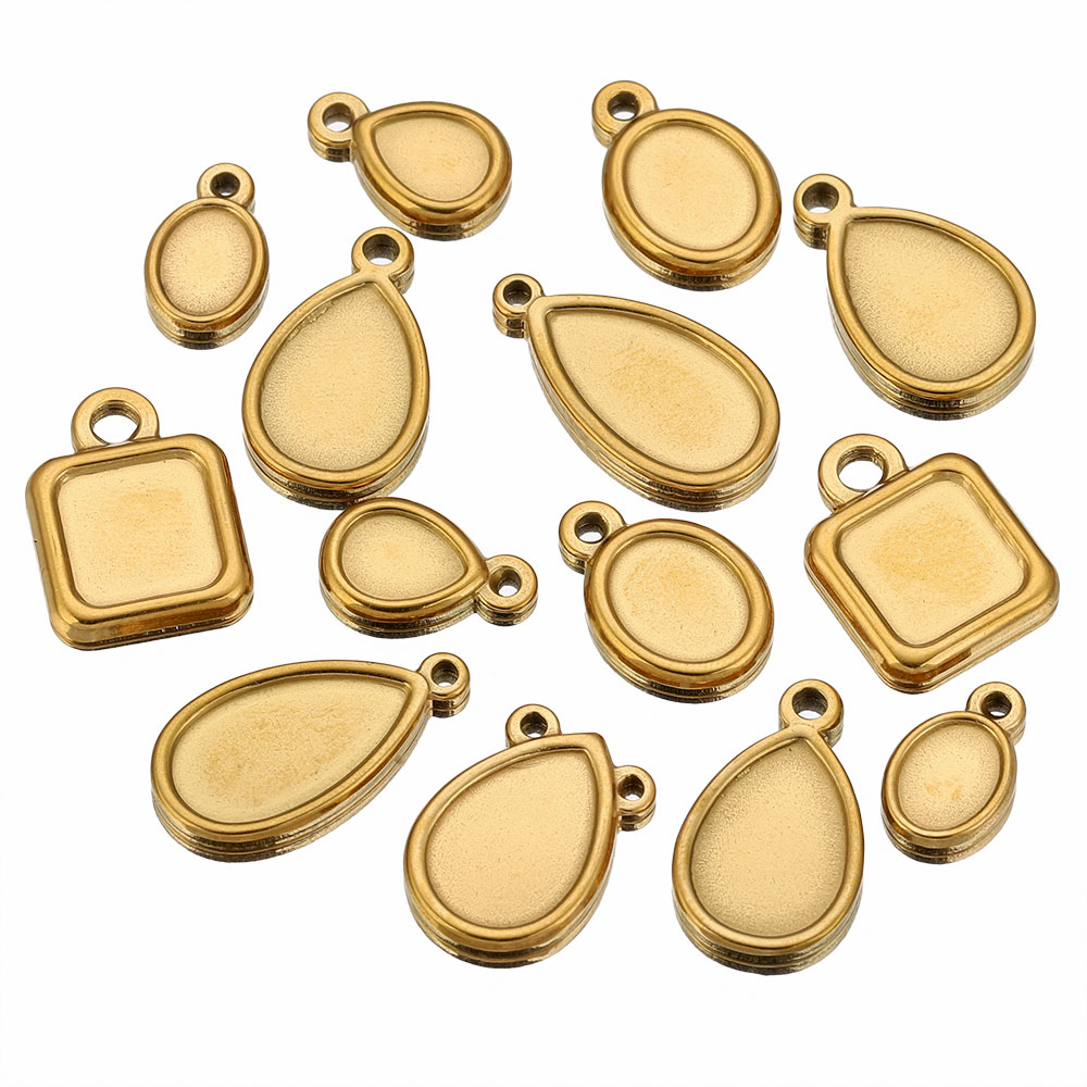 5pcs Stainless Steel Square Dr - Resin Art Calligraphy บทวิจารณ์และราคา