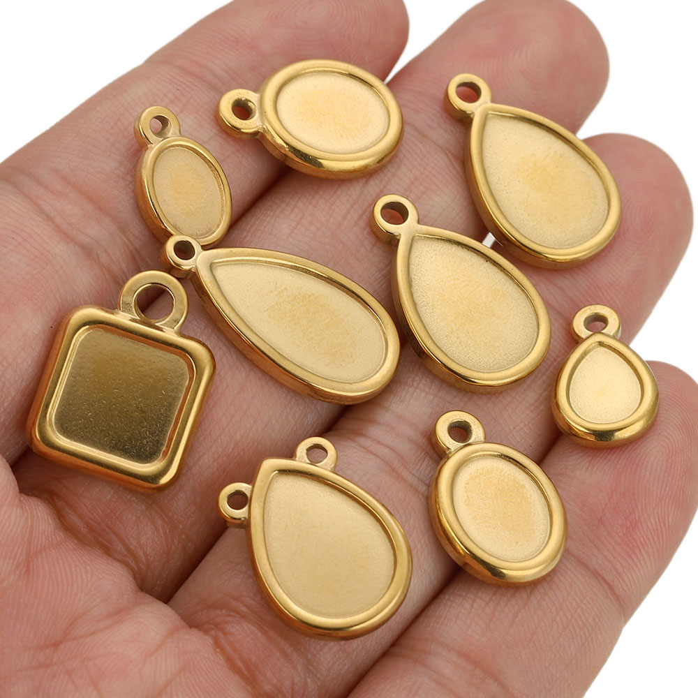 5pcs Stainless Steel Square Dr - Resin Art Calligraphy บทวิจารณ์และราคา