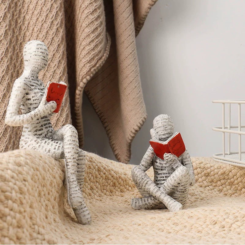 1pc Creative Reading Paper Pul - Resin Art Gift For Anniversary บทวิจารณ์และราคา