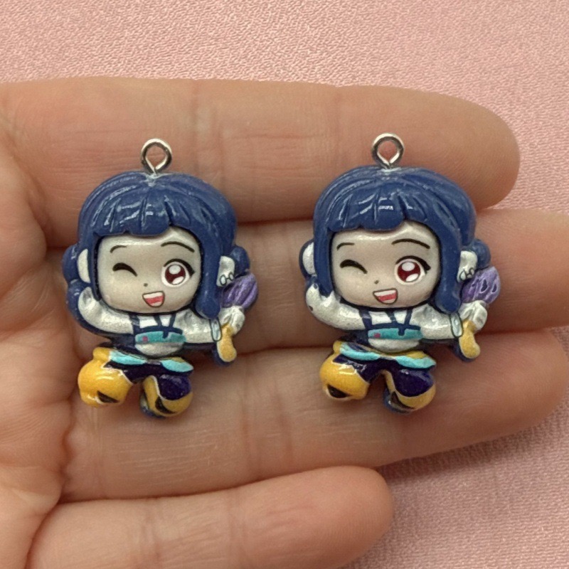 10pcs resin cartoon pendant, D - Resin Art Calligraphy บทวิจารณ์และราคา