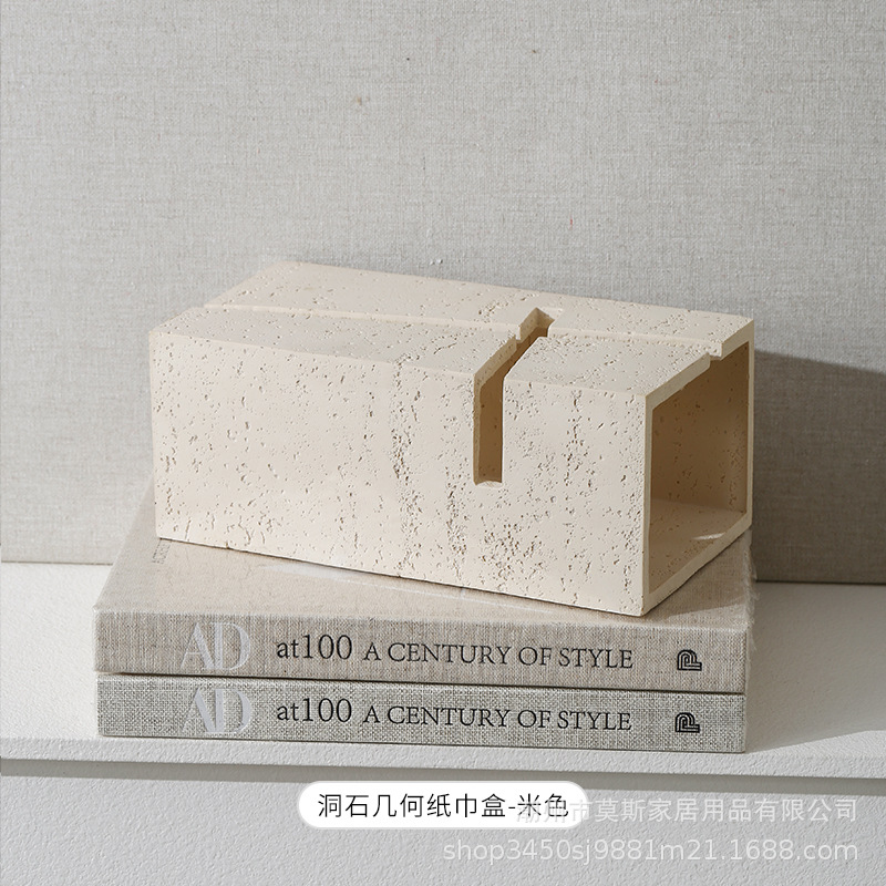 Luxury Geometric Stone Tissue  - Resin Art Aesthetic บทวิจารณ์และราคา