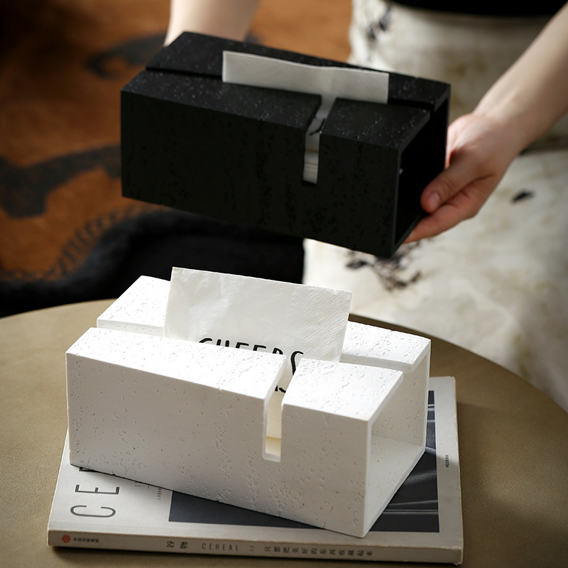 Luxury Geometric Stone Tissue  - Resin Art Aesthetic บทวิจารณ์และราคา