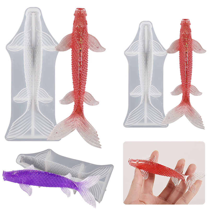 3D Koi Fish Shaped Epoxy Resin - Resin Art Letters บทวิจารณ์และราคา
