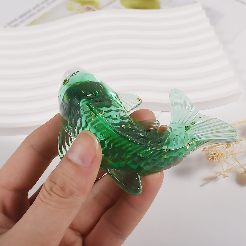 3D Koi Fish Shaped Epoxy Resin - Resin Art Letters บทวิจารณ์และราคา
