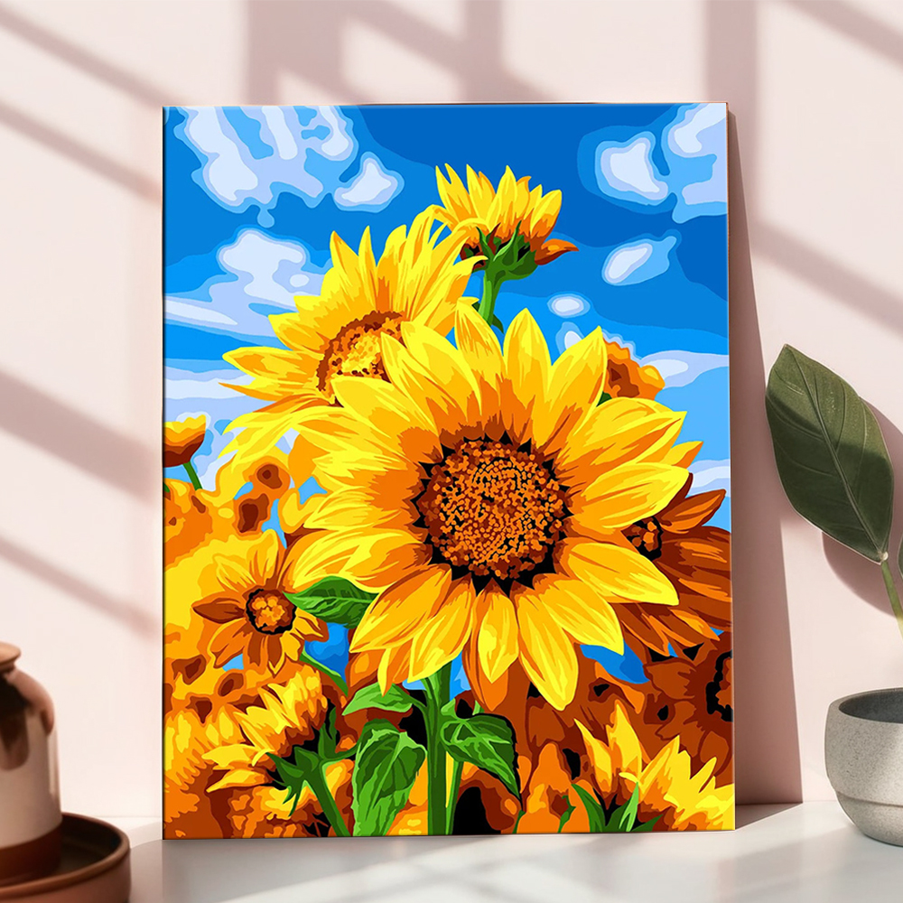 HUACAN Diy Oil Painting By Num - Resin Art On Canvas บทวิจารณ์และราคา