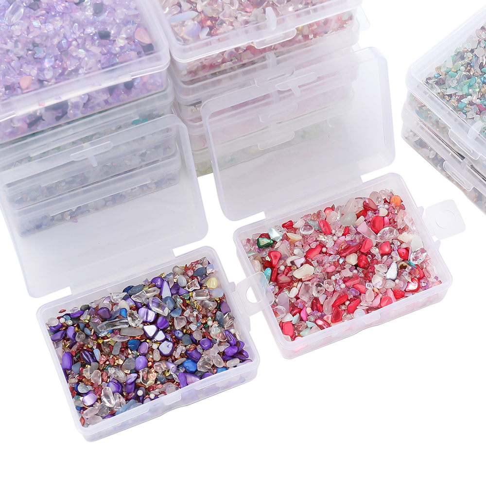 50g/Box Mixed Glass Crystal Cr - Resin Art And Jewelry บทวิจารณ์และราคา