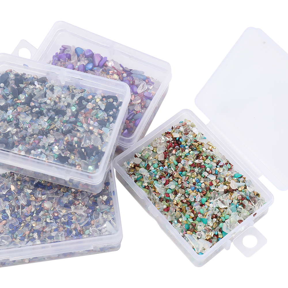 50g/Box Mixed Glass Crystal Cr - Resin Art And Jewelry บทวิจารณ์และราคา
