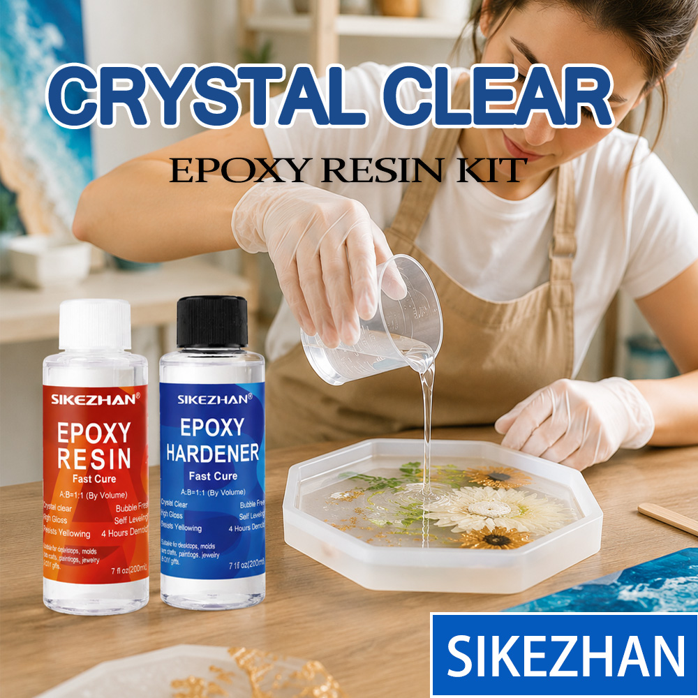 200ml Epoxy Resin Kit Clear Cr - Resin Art And Jewelry บทวิจารณ์และราคา