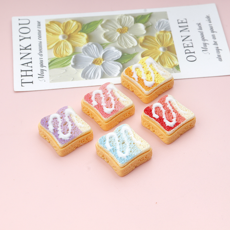 30/300pcs Mini Toast Biscuits  - Resin Art Earrings Material บทวิจารณ์และราคา