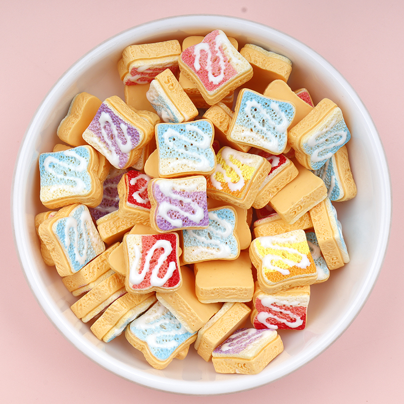 30/300pcs Mini Toast Biscuits  - Resin Art Earrings Material บทวิจารณ์และราคา