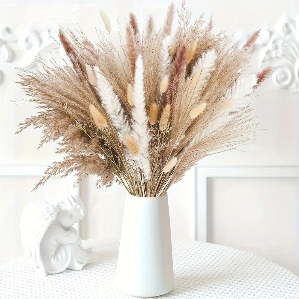 80Pieces Natural Dried Flowers - Dried Flower Pressed บทวิจารณ์และราคา