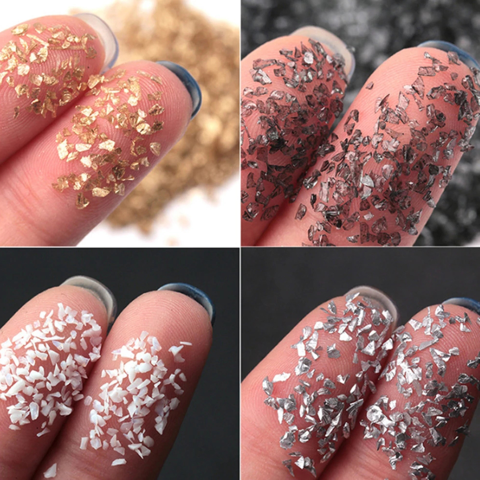 30g Broken Glass Stones Epoxy  - Resin Art Letters บทวิจารณ์และราคา