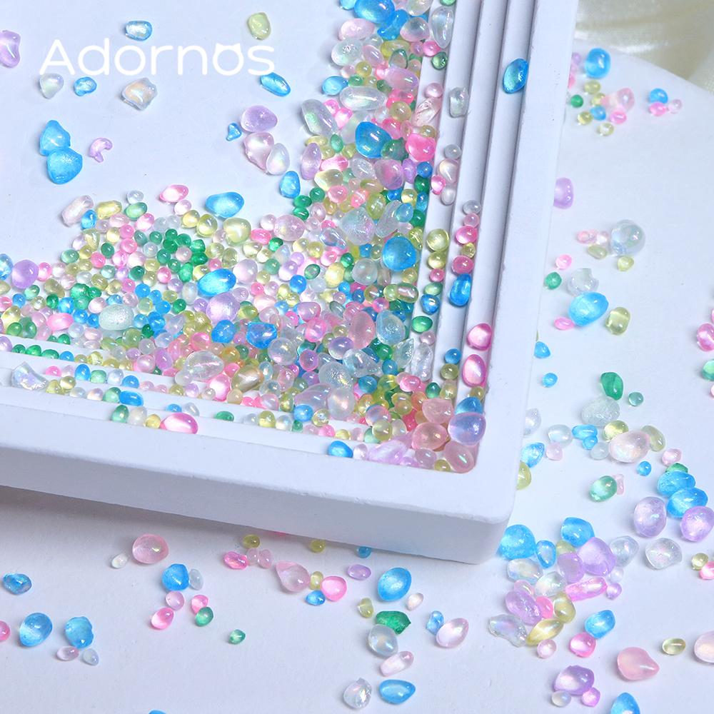 20 g/bag Irregular Round Glass - Resin Art Letters บทวิจารณ์และราคา