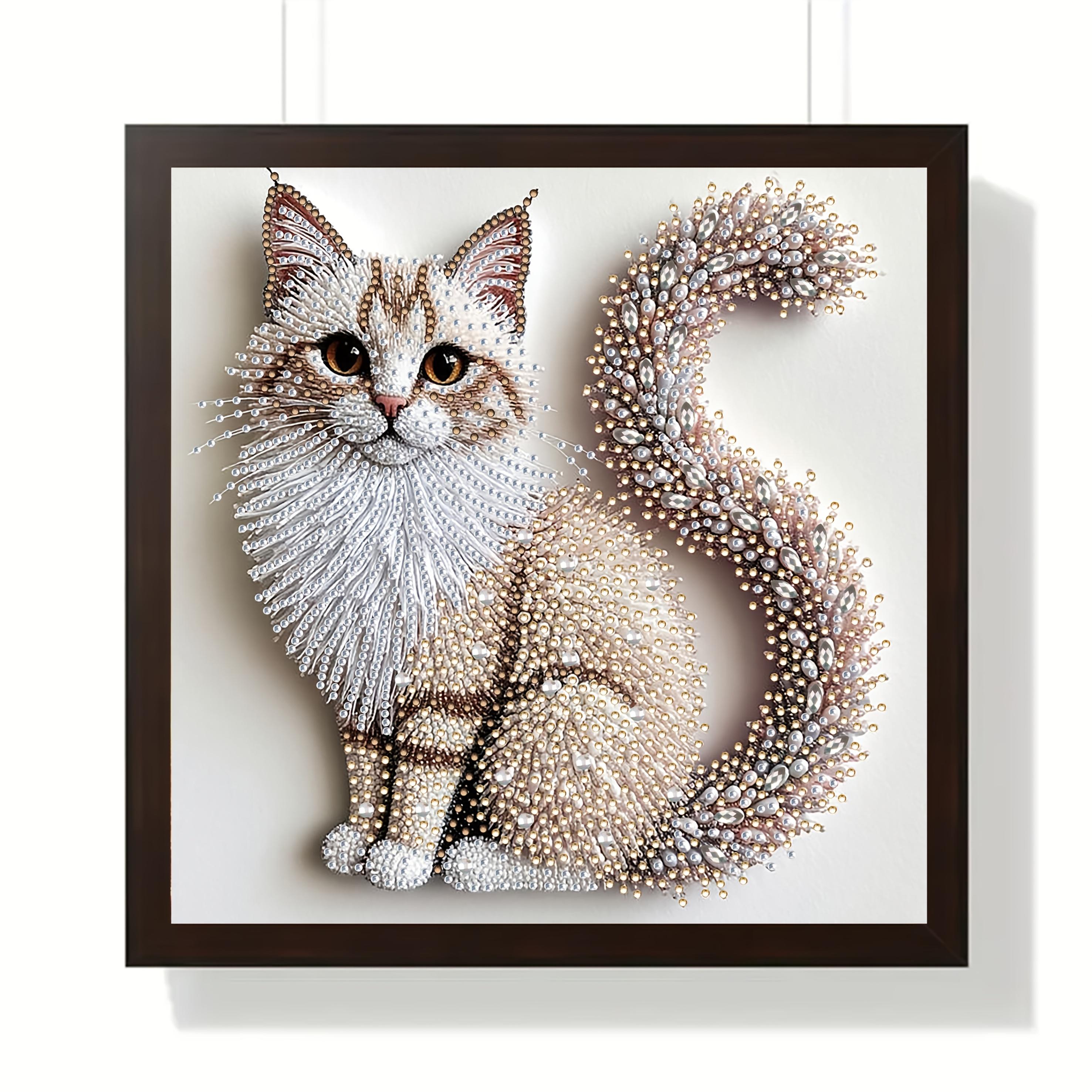 5D Diamond Painting Kit | Fluf - Resin Art On Canvas บทวิจารณ์และราคา