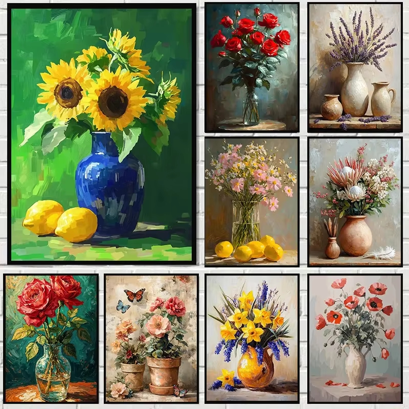 Acrylic Paint By Numbers  Beau - Resin Art On Canvas บทวิจารณ์และราคา