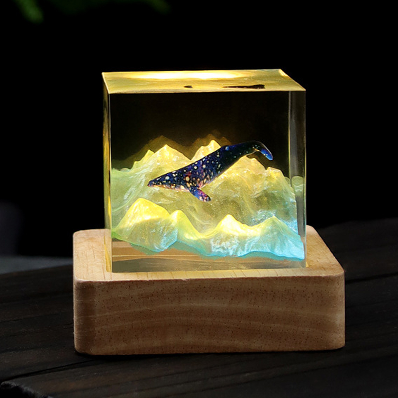 5cm Cube Organism Resin Table  - Resin Art Cube บทวิจารณ์และราคา