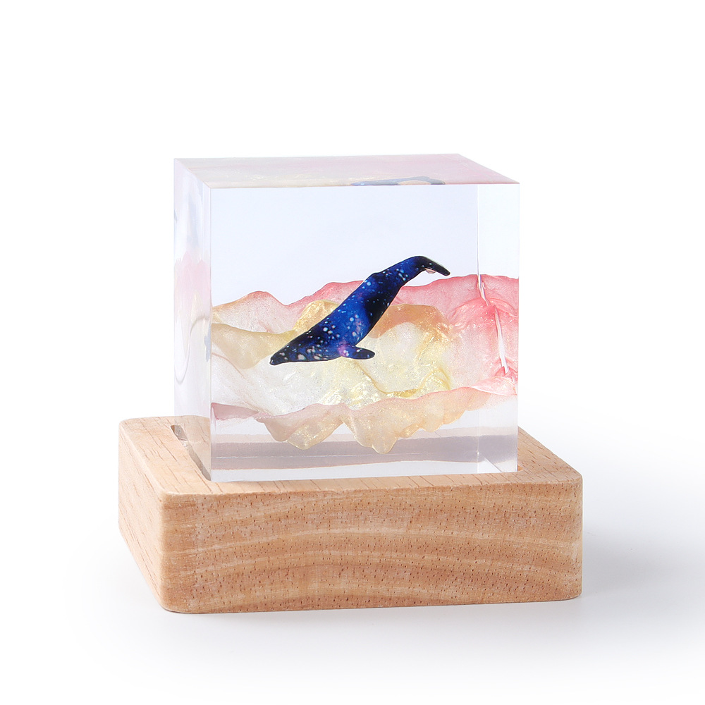 5cm Cube Organism Resin Table  - Resin Art Cube บทวิจารณ์และราคา