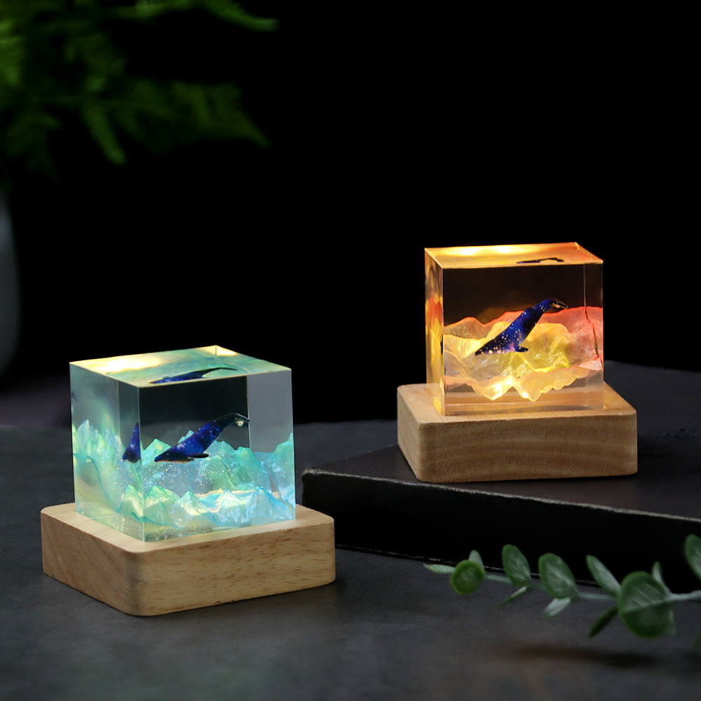 5cm Cube Organism Resin Table  - Resin Art Cube บทวิจารณ์และราคา