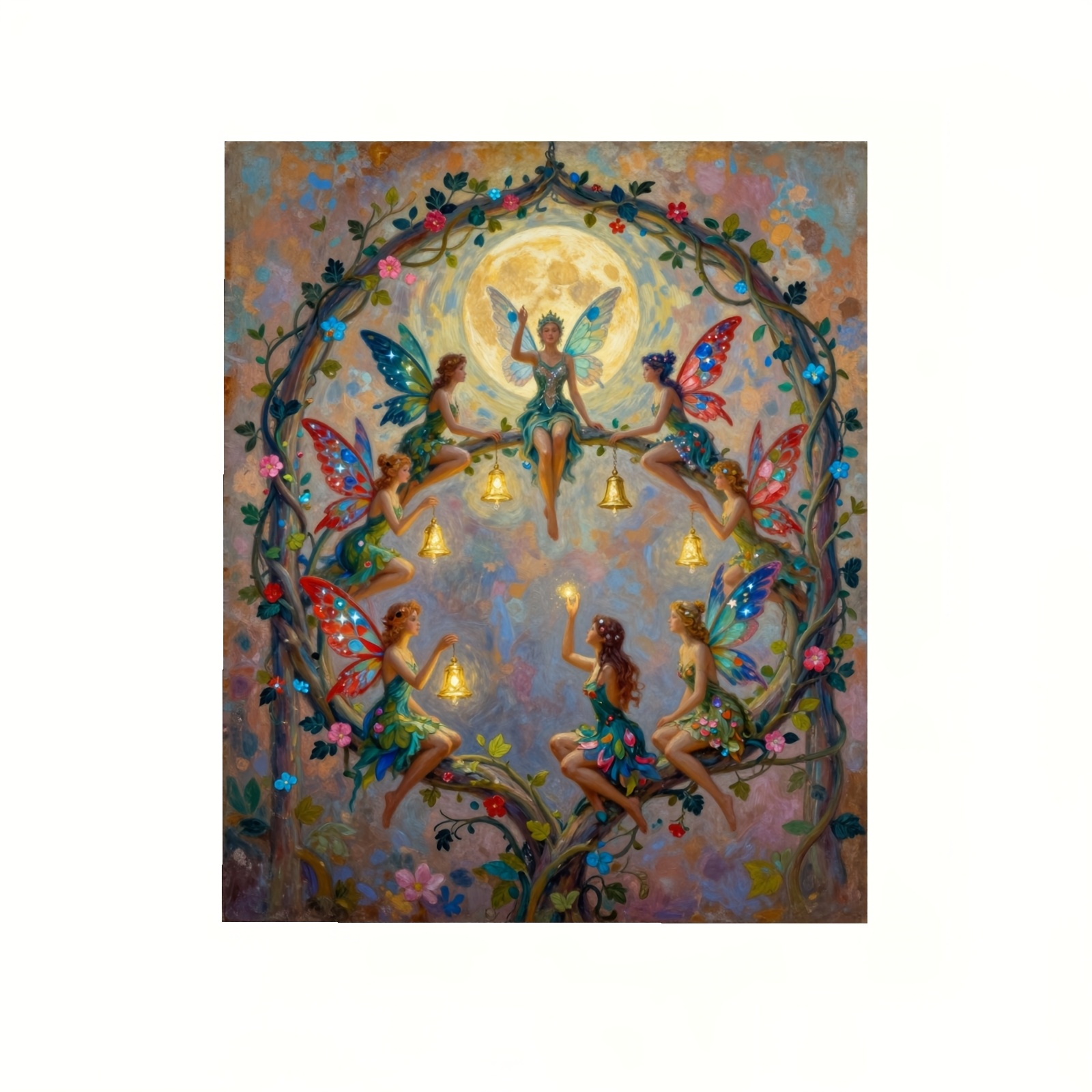 DIY Oil Painting By Numbers Ki - Resin Art On Canvas บทวิจารณ์และราคา