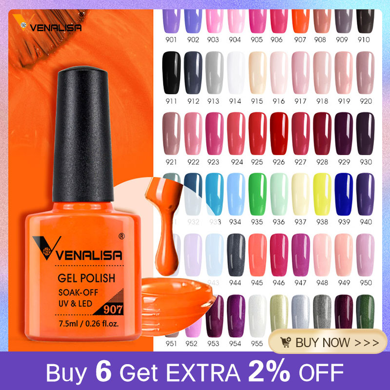 Venalisa 7.5ml Gel Nail Polish - Glitter Powder Resin บทวิจารณ์และราคา