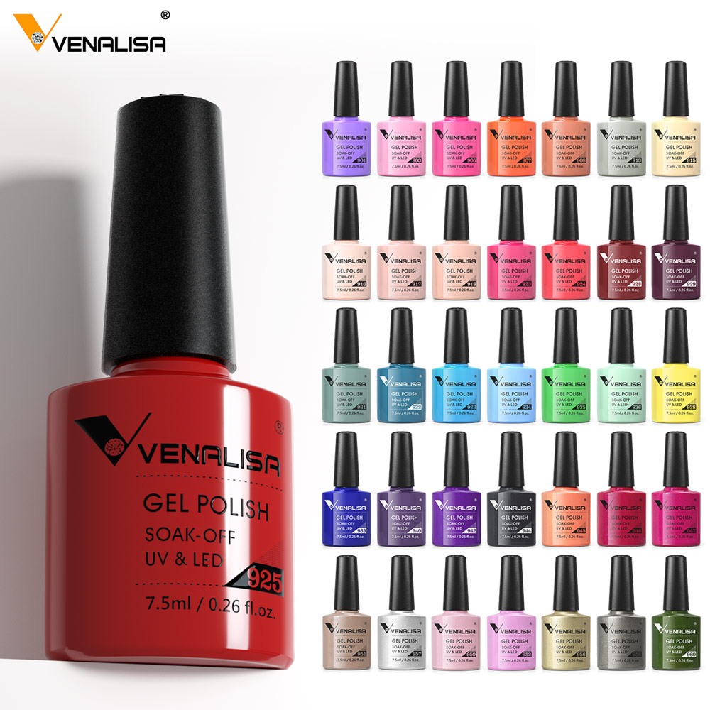 VENALISA Nail Gel Polish Semi  - Glitter Powder Resin บทวิจารณ์และราคา