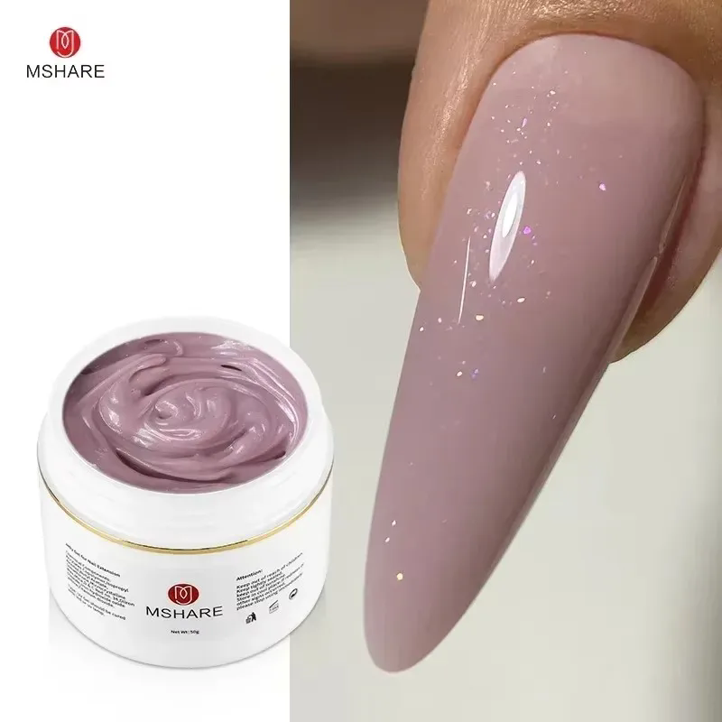MSHARE Purple Sparkling Builde - Glitter Powder Resin บทวิจารณ์และราคา