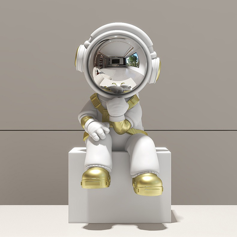 Miniature Astronaut Ornaments  - Resin Art Aesthetic บทวิจารณ์และราคา