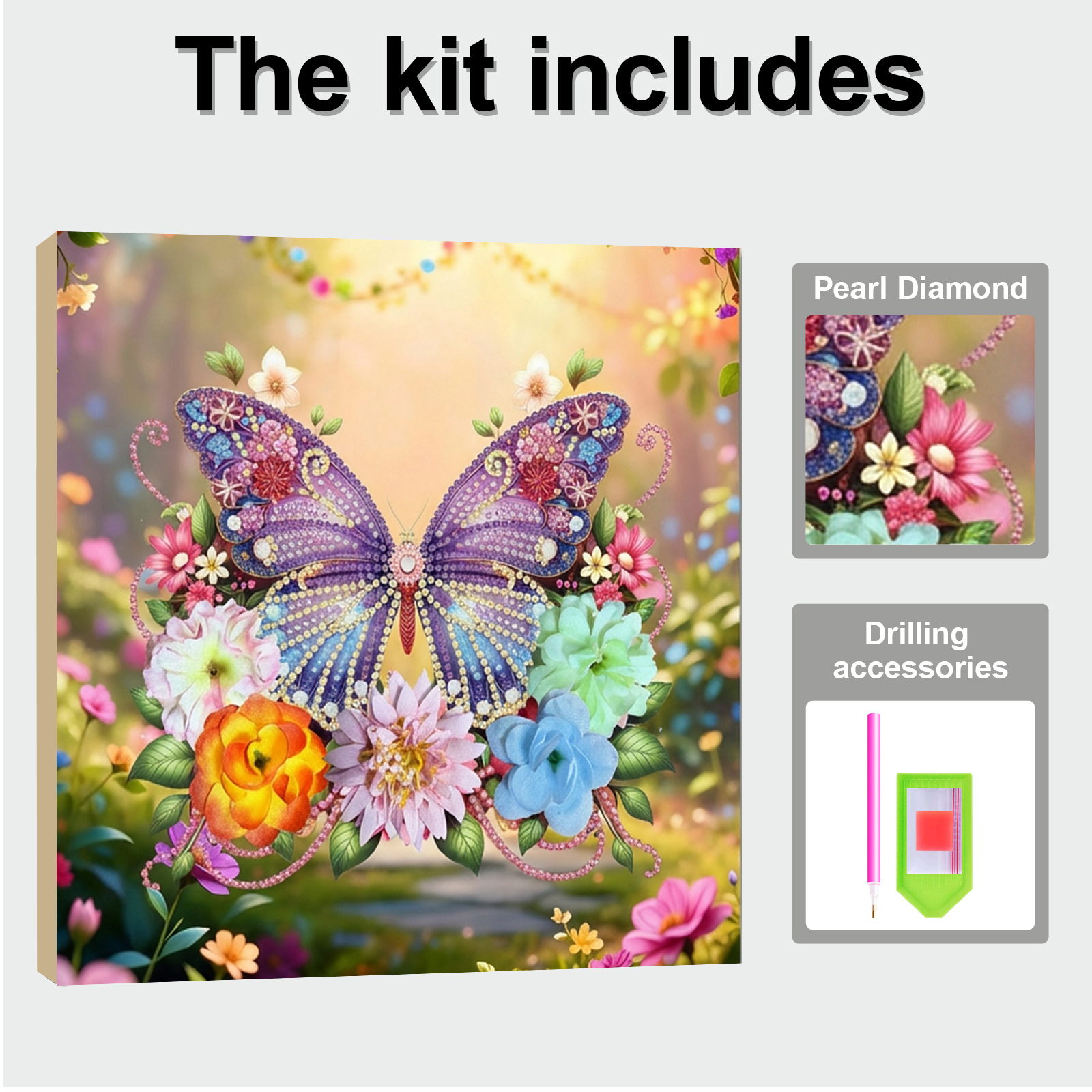 Butterfly DIY Diamonds Dots Ge - Resin Art Painting บทวิจารณ์และราคา