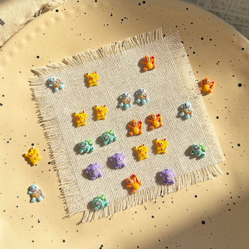 Pokemon nail art accessories,  - Resin Art Decor บทวิจารณ์และราคา
