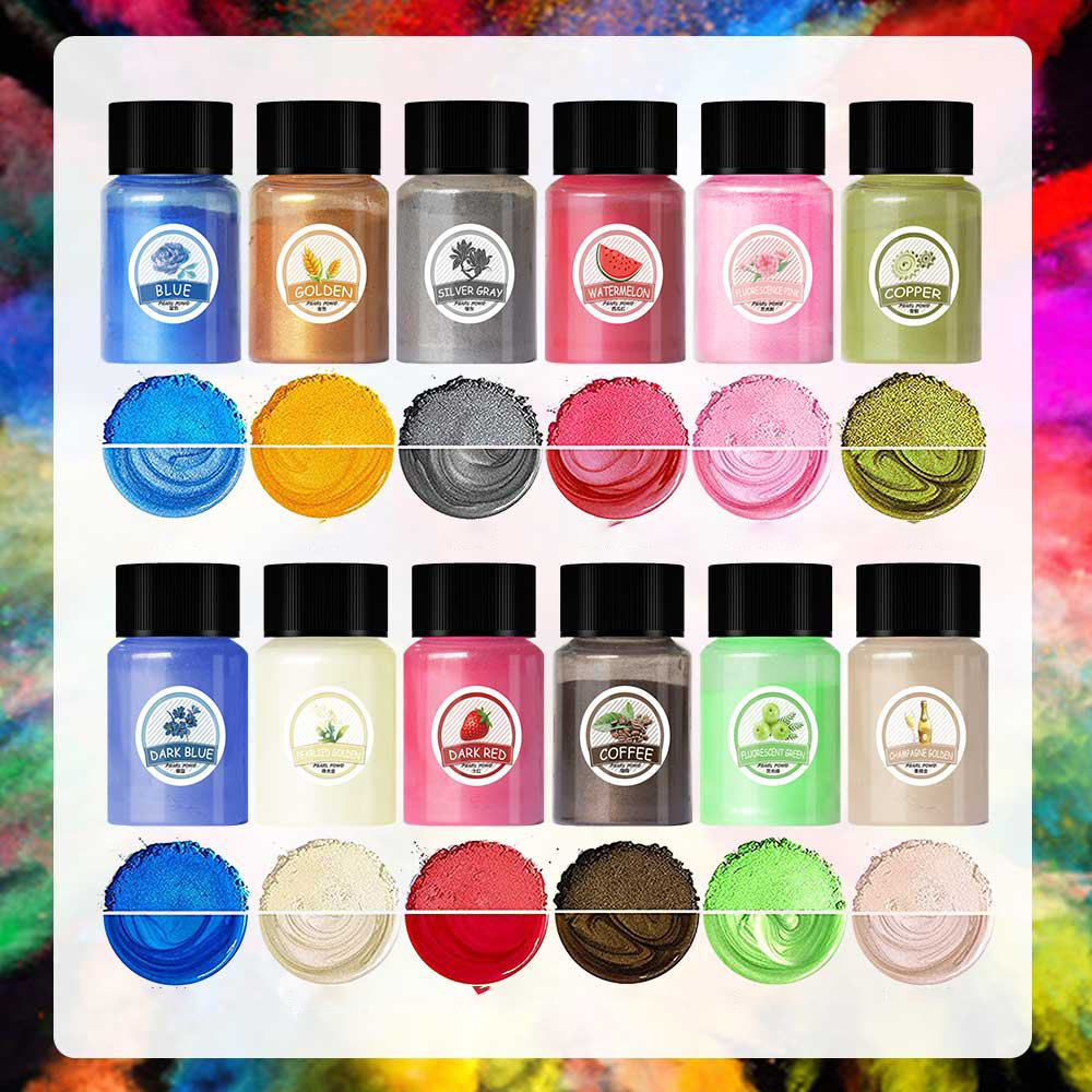 10ml Pearl Powder Epoxy Resin  - Resin Art Letters บทวิจารณ์และราคา