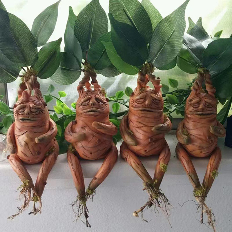 1PCS Mandrake Grass Resin Stat - Resin Art Gift For Anniversary บทวิจารณ์และราคา