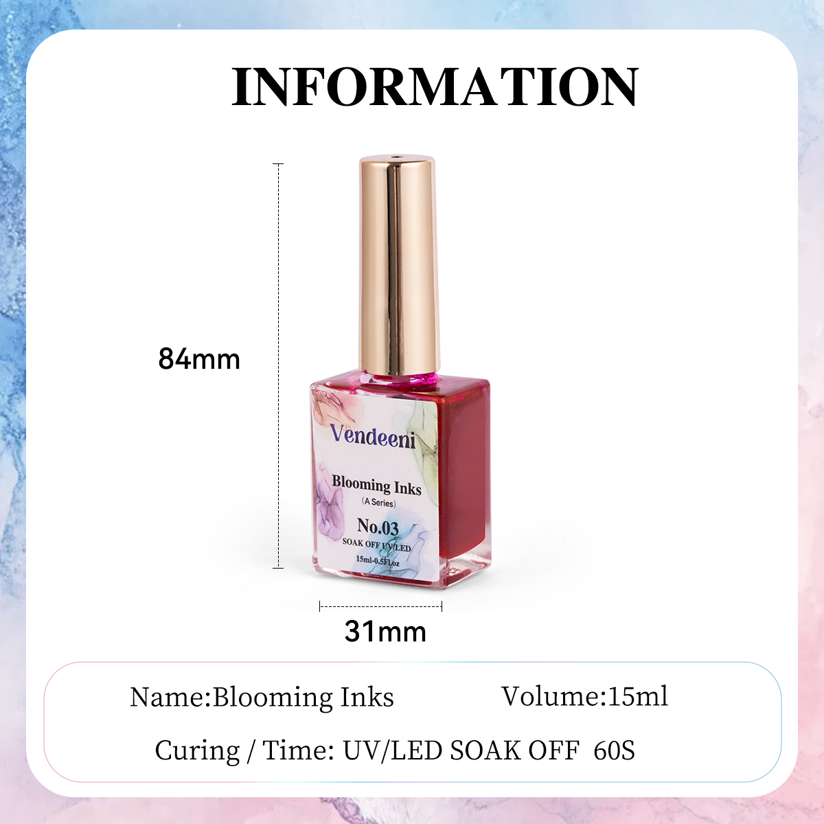 Vendeeni Professional Custom N - Resin Art Alcohol Ink บทวิจารณ์และราคา