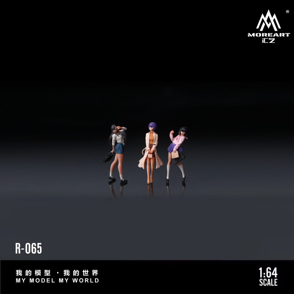 More Art 1:64 Dynamic Girl Dol - Resin Art Decor บทวิจารณ์และราคา