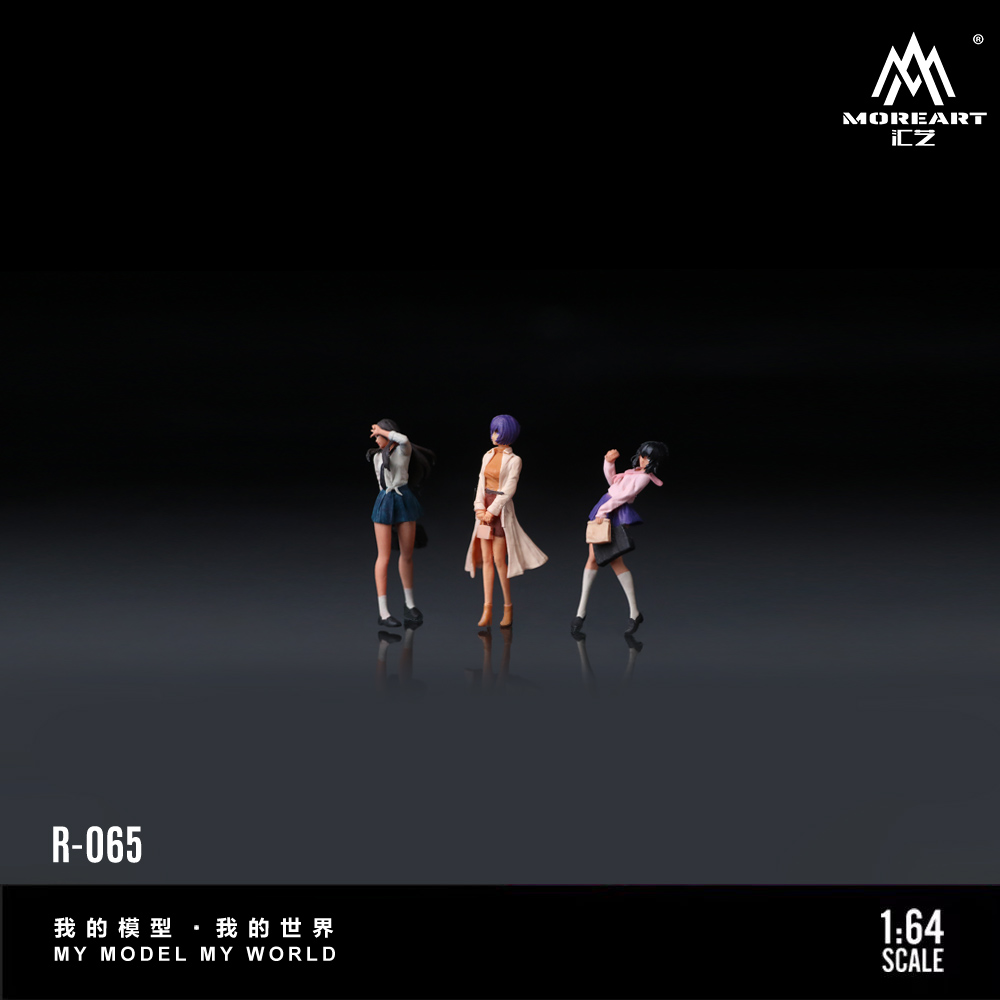 More Art 1:64 Dynamic Girl Dol - Resin Art Decor บทวิจารณ์และราคา