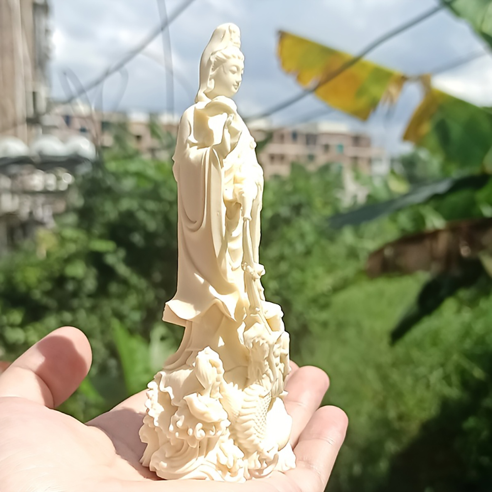 Resin Guanyin Buddha Statue Ch - Resin Art Aesthetic บทวิจารณ์และราคา