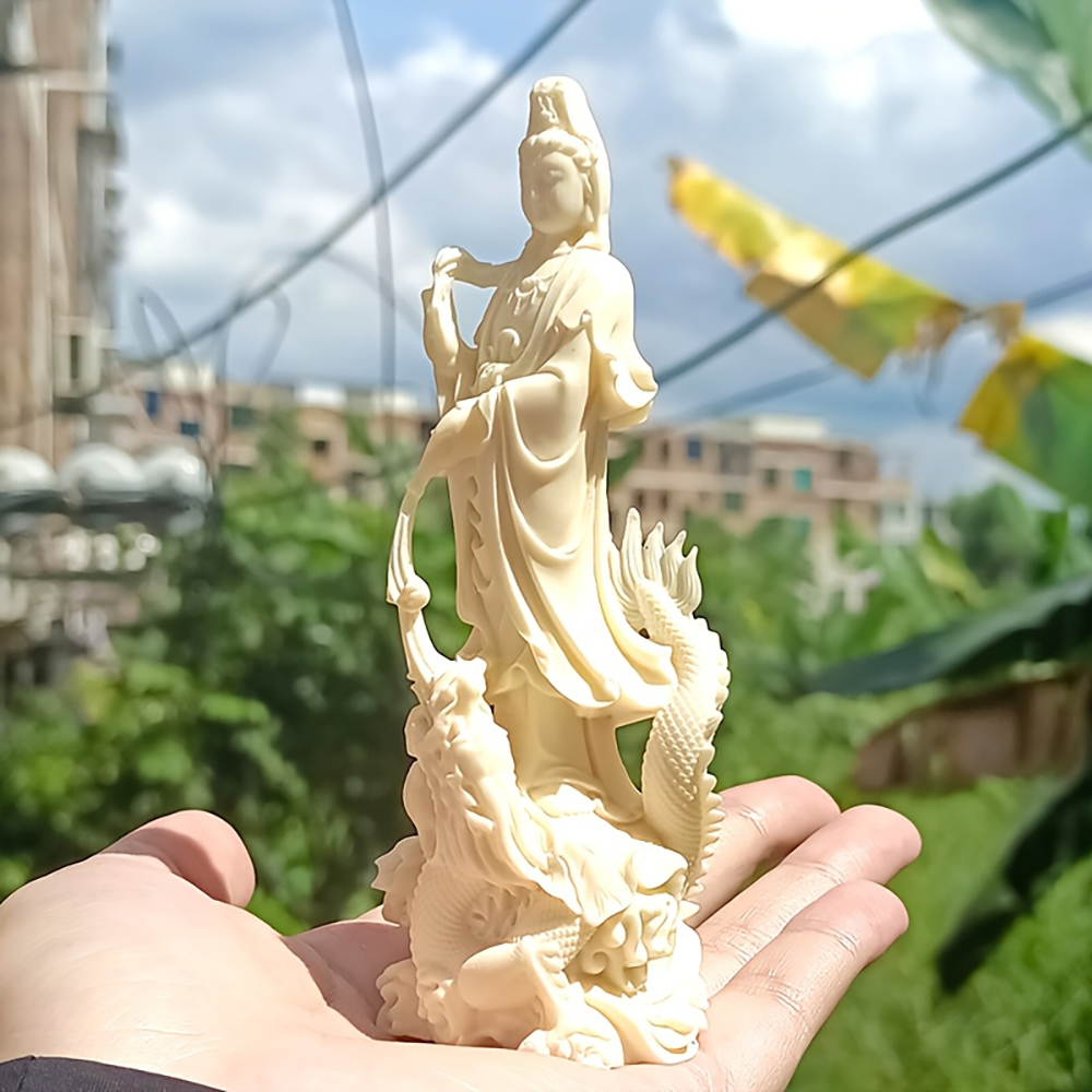 Resin Guanyin Buddha Statue Ch - Resin Art Aesthetic บทวิจารณ์และราคา