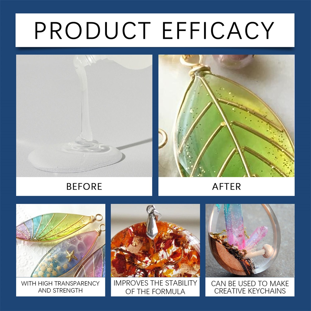 DIY Crystals Clear Epoxys Resi - Resin Art And Jewelry บทวิจารณ์และราคา