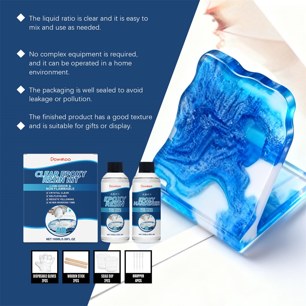 DIY Crystals Clear Epoxys Resi - Resin Art And Jewelry บทวิจารณ์และราคา