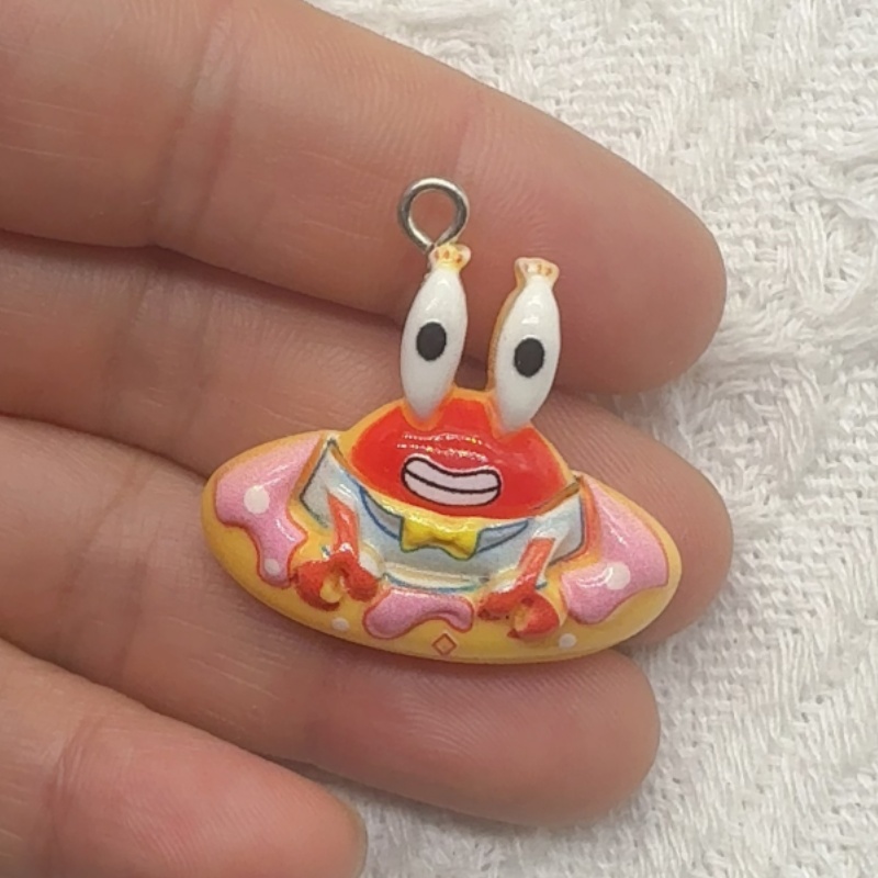 10pcs cartoon resin pendant, D - Resin Art Calligraphy บทวิจารณ์และราคา