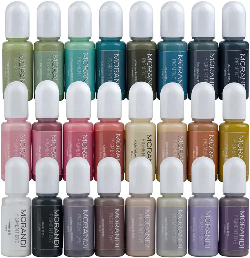 24Colors Morandi Opaque Color  - Resin Art Alcohol Ink บทวิจารณ์และราคา