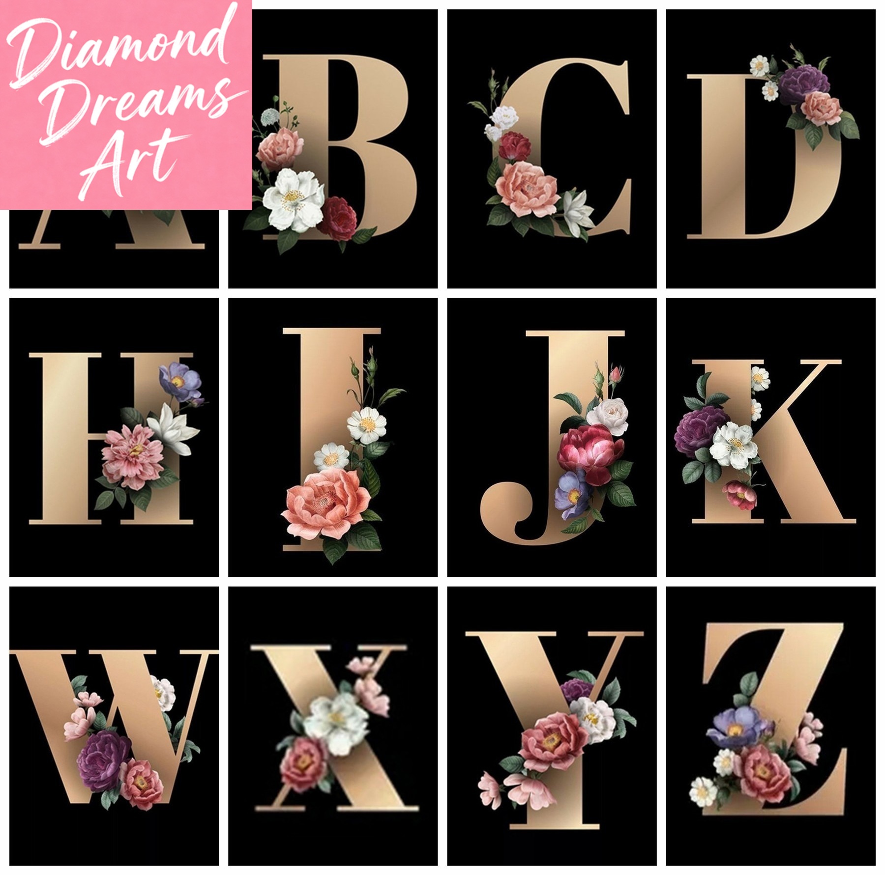 Frameless, Diamond Painting Ki - Resin Art Letters บทวิจารณ์และราคา