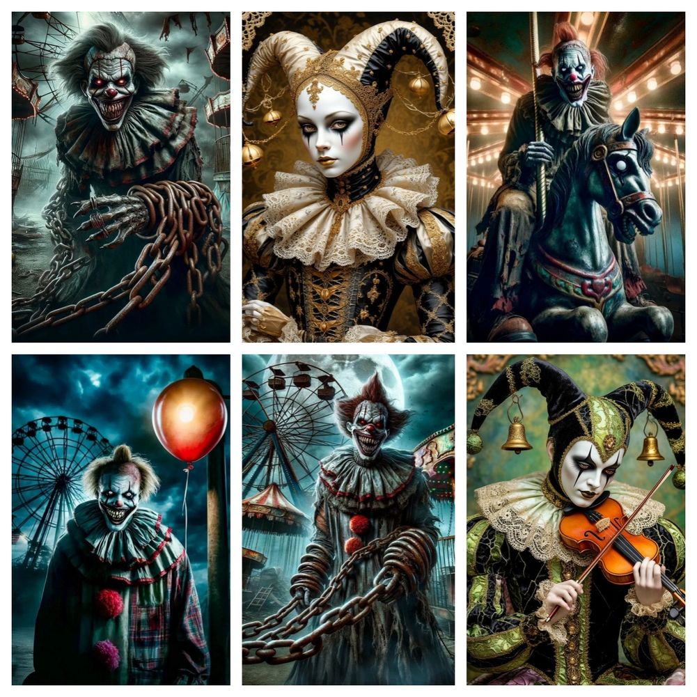 Jester Art Diamond Painting Ki - Resin Art Aesthetic บทวิจารณ์และราคา