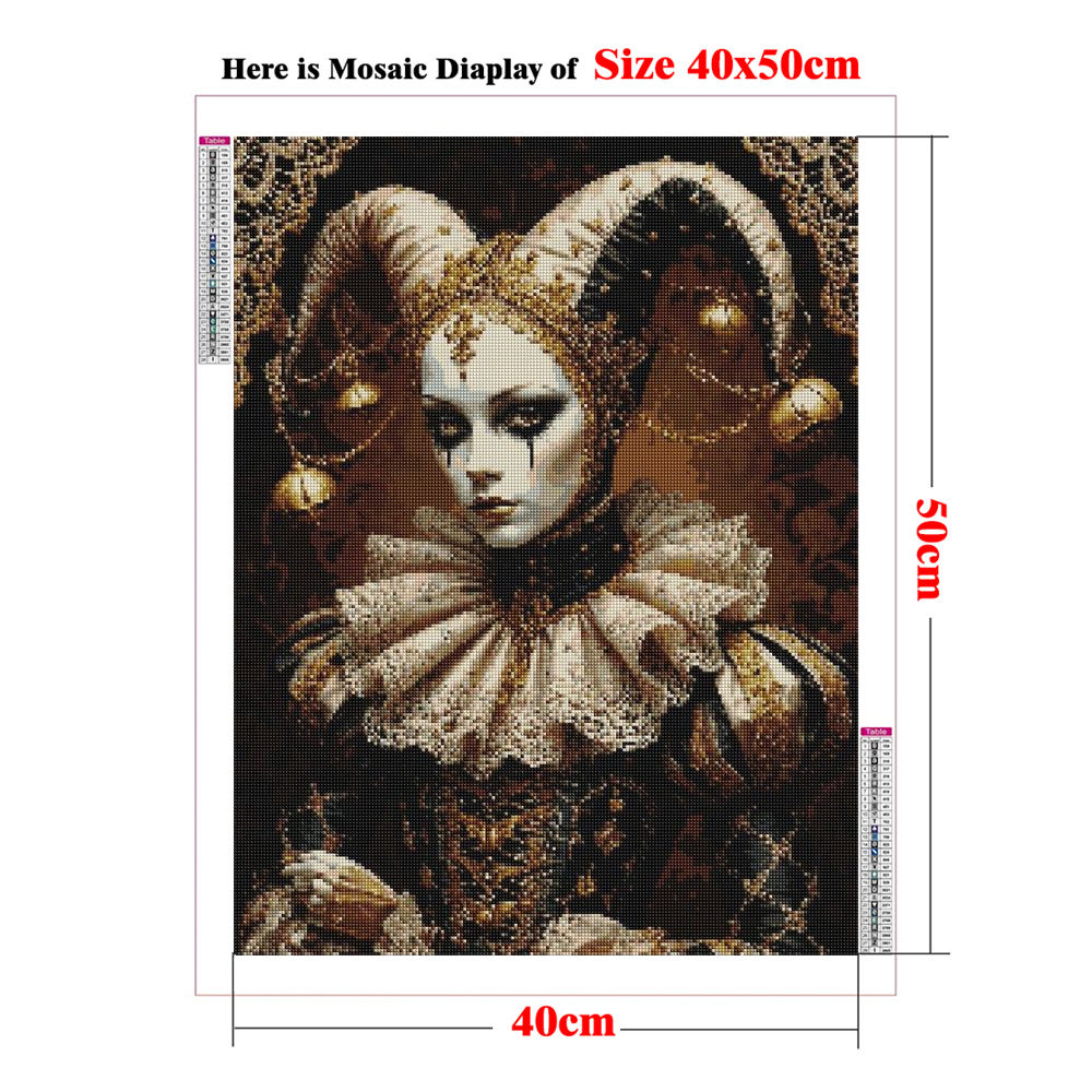 Jester Art Diamond Painting Ki - Resin Art Aesthetic บทวิจารณ์และราคา