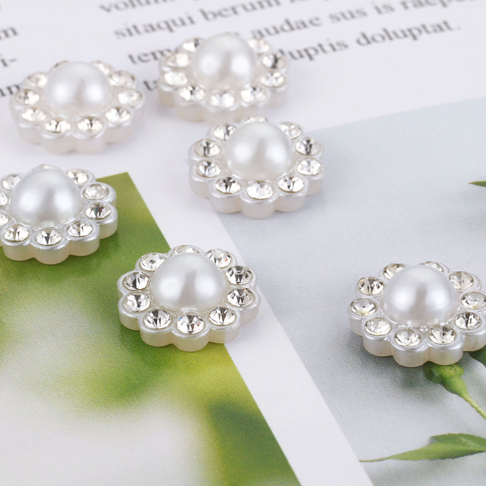 50pcs White Flat Imitation Pea - Resin Art Calligraphy บทวิจารณ์และราคา