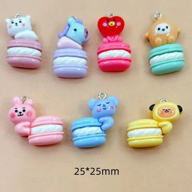 10pcs Mixed Cartoon Resin Char - Resin Art Decor บทวิจารณ์และราคา