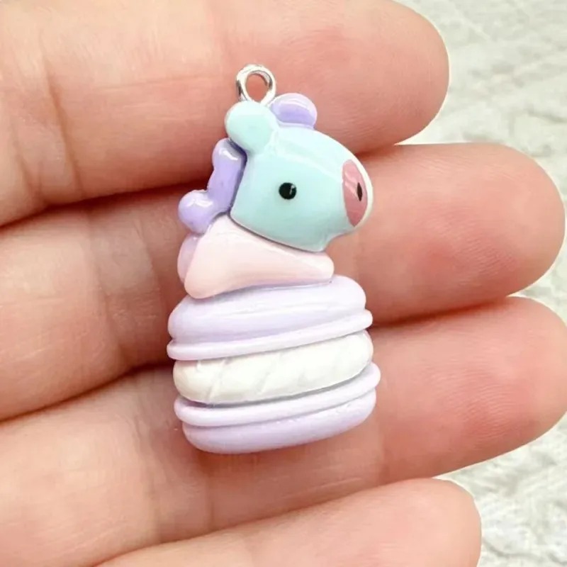 10pcs Mixed Cartoon Resin Char - Resin Art Decor บทวิจารณ์และราคา