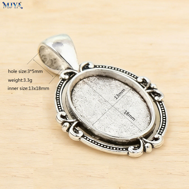 MJYA 10pcs Vintage Pendant Set - Resin Art Calligraphy บทวิจารณ์และราคา