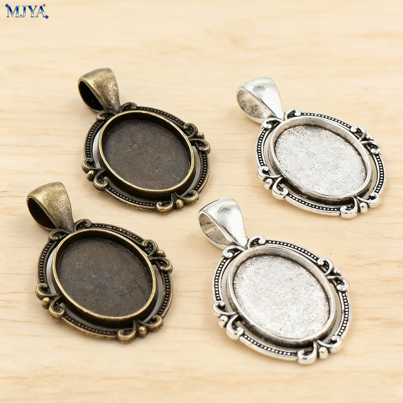 MJYA 10pcs Vintage Pendant Set - Resin Art Calligraphy บทวิจารณ์และราคา